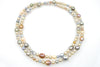 cursive pearl necklace