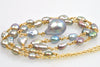 sea of cortez keshi tin cup pearl necklace