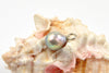 silvery rainbow japan kasumi pearl pendant