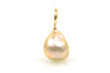champagne japan kasumi simple pearl pendant