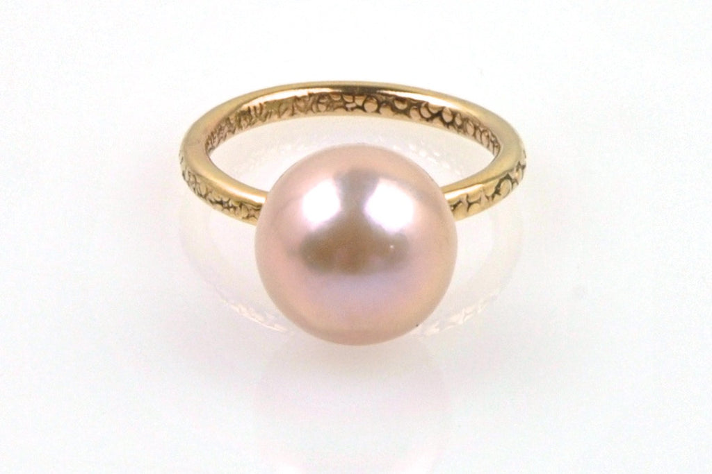 soft pink japan kasumi pearl ring