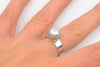 tahitian button pearl ring