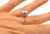 big baroque japan kasumi pearl and diamond ring