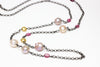 japan kasumi heritage necklace with pink tourmaline and vermeil