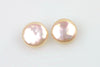 peachy coin pearl pair