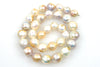 iridescent golden ripple pearls