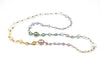 all seasons mixed pearl wrap necklace
