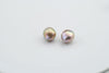 pair of soft rosebud pearls