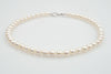 classic white pearl necklace