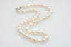 classic white pearl necklace